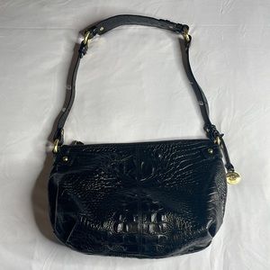 Brahmin Croc Embossed Purse/Handbag